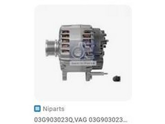 Alternateur ZPY 03G903023Q