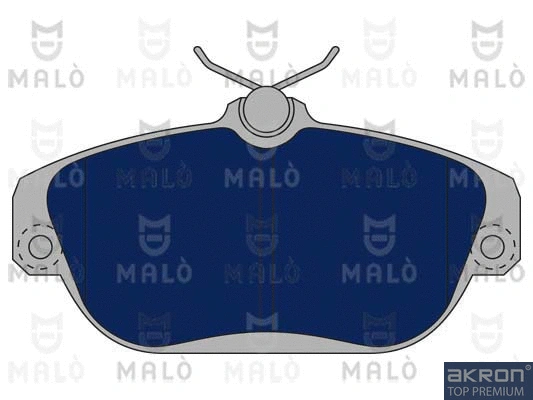 Kit de plaquettes de frein, frein à disque AKRON-MALÒ 1050799