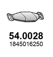 Catalyseur ASSO 54.0028