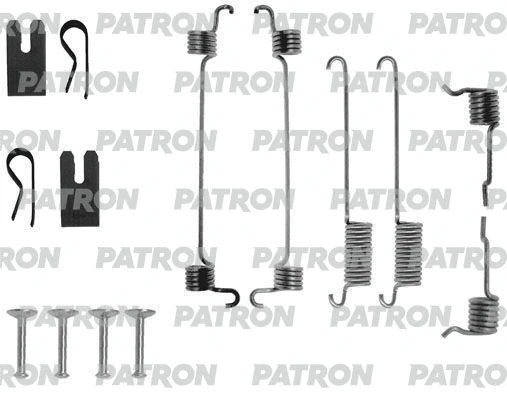 Kit d'accessoires, mâchoire de frein PATRON PSRK0054