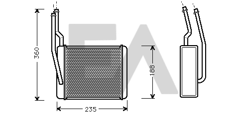 Système de chauffage EACLIMA 45C22014