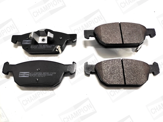Kit de plaquettes de frein, frein à disque CHAMPION 573670CH