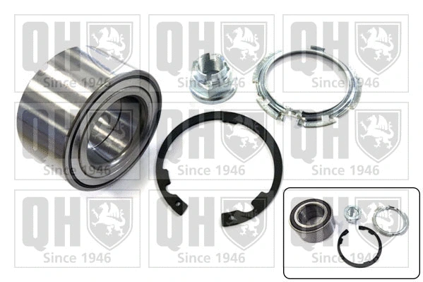 Kit de roulements de roue QUINTON HAZELL QWB1255