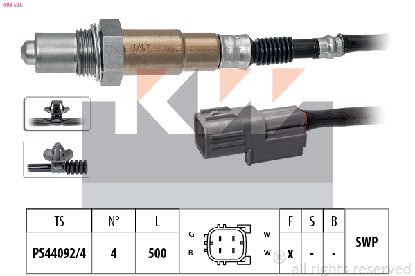 Sonde lambda KW 498 515