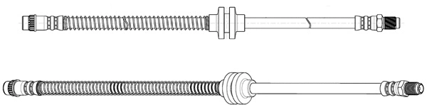 Flexible de frein CEF 512825