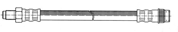 Flexible de frein CEF 510712
