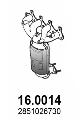 Catalyseur ASSO 16.0014