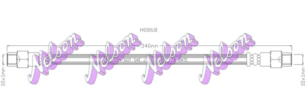 Flexible de frein KAWE H0868