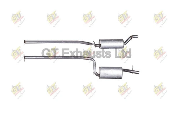 Silencieux central GT Exhausts GFE922