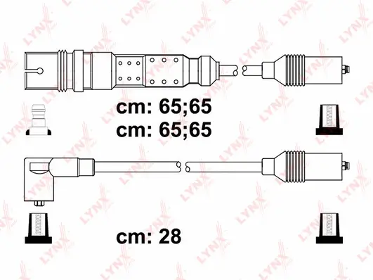 Kit de câbles d'allumage LYNXAUTO SPC8033