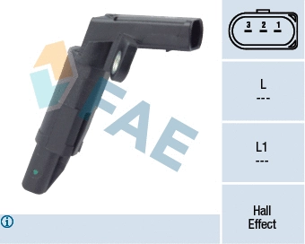 Capteur d'angle, vilebrequin FAE 79178