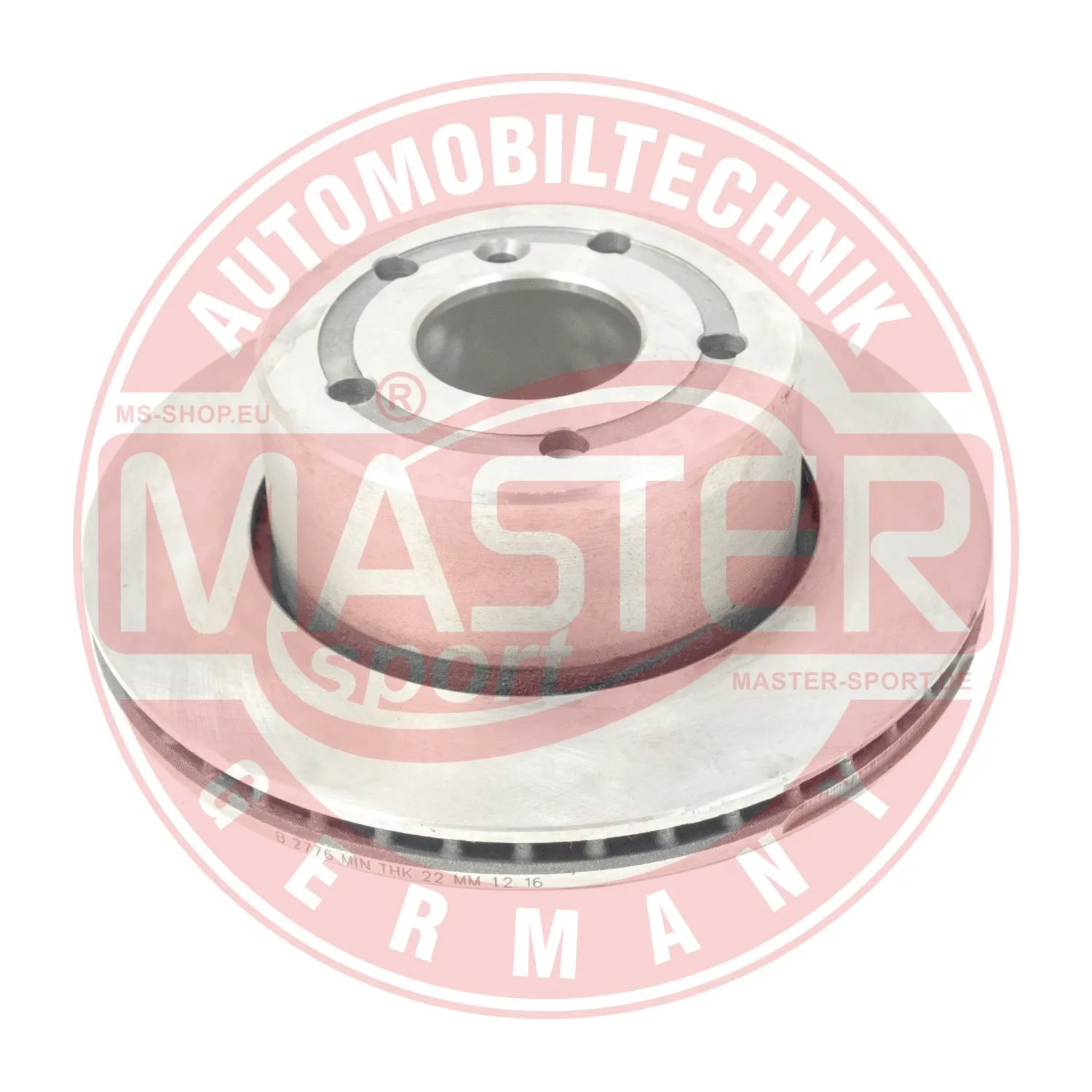 Disque de frein MASTER-SPORT GERMANY 24012501761-PCS-MS