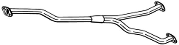 Tuyau d'échappement 4X4 ESTANFI TDE-48-008