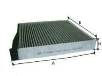 Filtre, air de l'habitacle UNIFLUX FILTERS XCK186