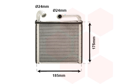 Système de chauffage VAN WEZEL 03016385