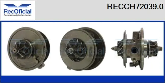 Groupe carter, turbocompresseur RECOFICIAL RECCH72039.0