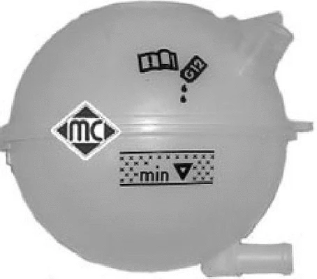 Vase d'expansion, liquide de refroidissement Metalcaucho 03635
