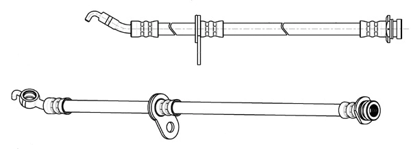 Flexible de frein CEF 512718