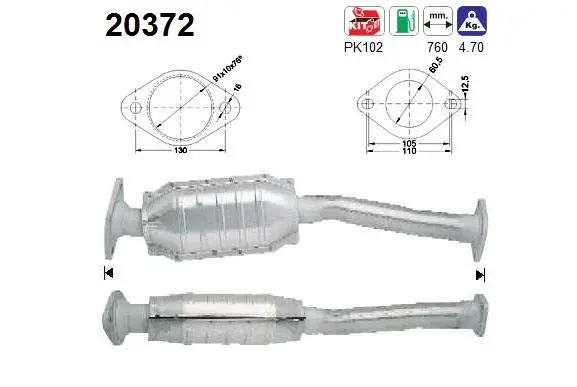 Catalyseur AS 20372