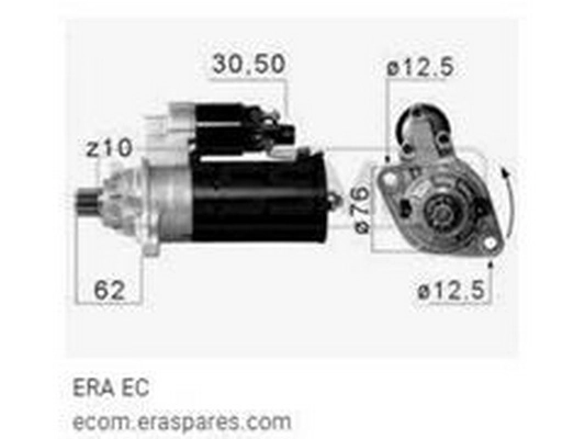 Démarreur ZPY 02M 911 023 Q