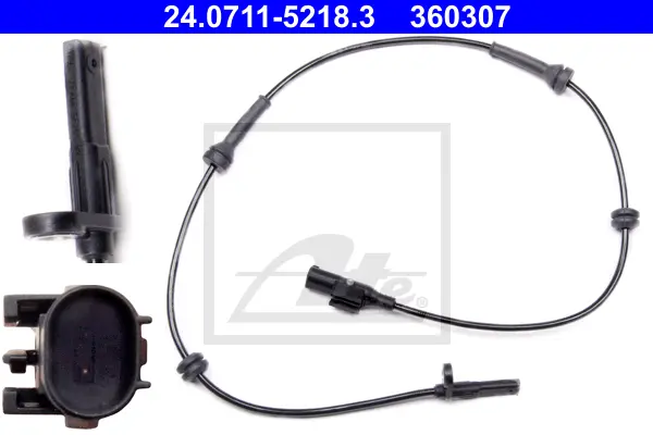 Capteur, vitesse de roue ATE-APAC 24.0711-5218.3