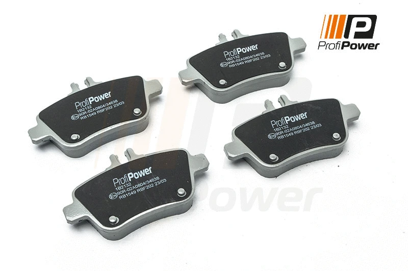 Kit de plaquettes de frein, frein à disque ProfiPower 1B2132