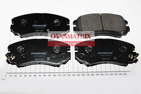 Kit de plaquettes de frein, frein à disque DYNAMATRIX DBP1733