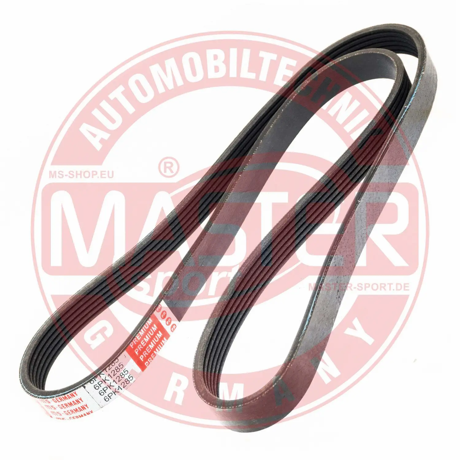 Courroie trapézoïdale à nervures MASTER-SPORT GERMANY 6PK1280-PCS-MS