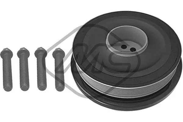 Kit de poulies, vilebrequin Metalcaucho 40354