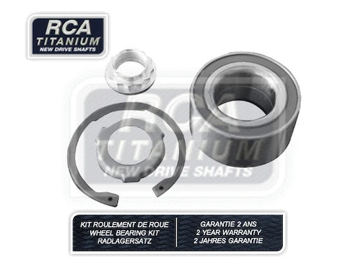Kit de roulements de roue RCA FRANCE RCAK1176