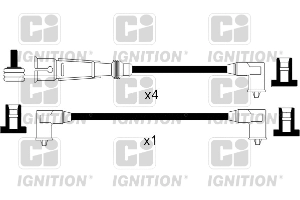 Kit de câbles d'allumage QUINTON HAZELL XC225