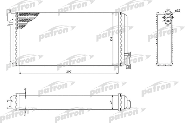 Système de chauffage PATRON PRS2039