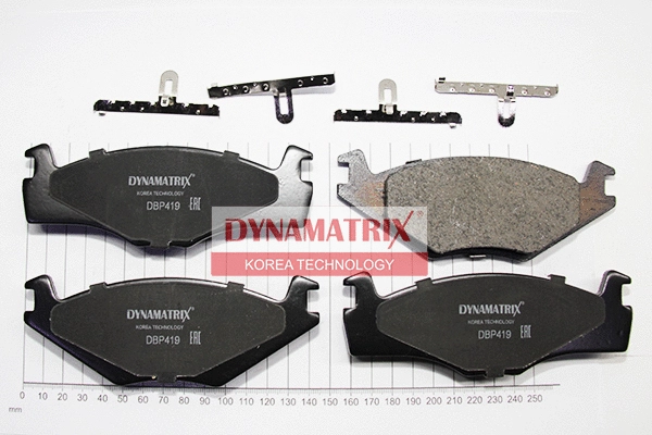 Kit de plaquettes de frein, frein à disque DYNAMATRIX DBP419