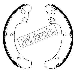 Jeu de mâchoires de frein fri.tech. 1122.004