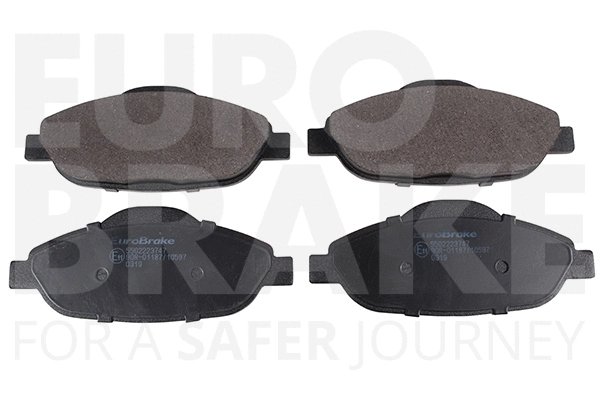 Kit de plaquettes de frein, frein à disque EUROBRAKE 5502223747