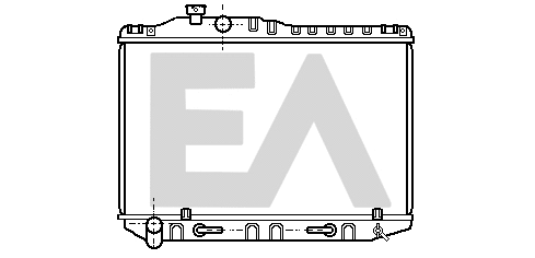 Radiateur, refroidissement du moteur EACLIMA 31R71029