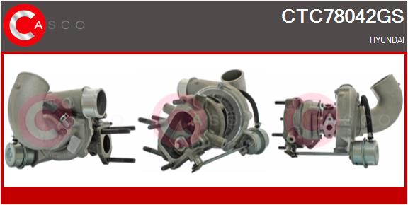 Turbocompresseur, suralimentation CASCO CTC78042GS