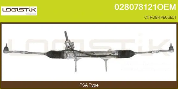 Crémaillère de direction LGK 028078121OEM