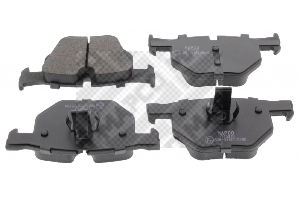 Kit de plaquettes de frein, frein à disque MAPCO 6719
