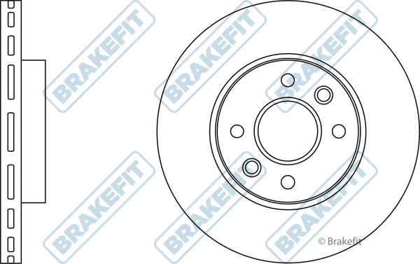 Disque de frein APEC SDK6709