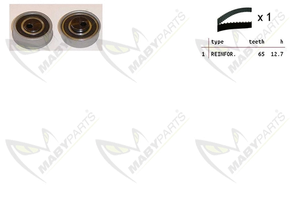 Kit de courroie crantée MABYPARTS OBK010496