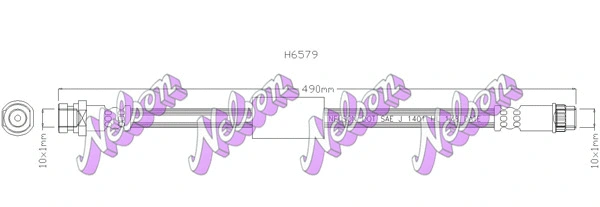 Flexible de frein KAWE H6579