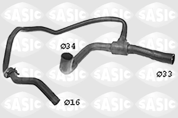 Durite de radiateur SASIC SWH6662
