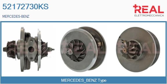 Groupe carter, turbocompresseur REAL 52172730KS