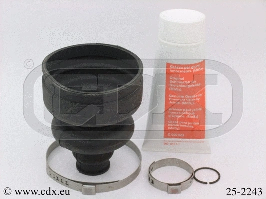 Jeu de joints-soufflets, arbre de commande CDX 25-2243