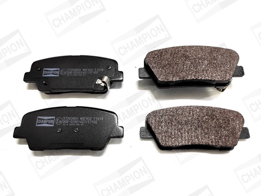Kit de plaquettes de frein, frein à disque CHAMPION 572639CH