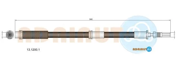 Flexible de frein ADRIAUTO 13.1200.1