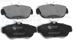 Kit de plaquettes de frein, frein à disque Professional Parts 51431737