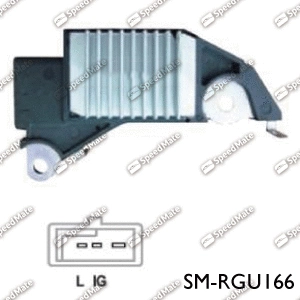 Régulateur d'alternateur SpeedMate SM-RGU166
