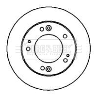 Disque de frein BORG & BECK BBD4222